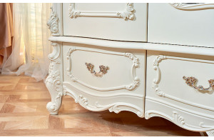 Комод в спальню Элиза Люкс (крем)