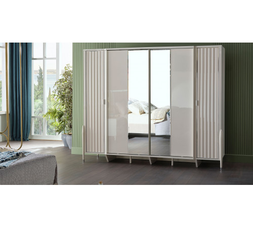 Шкаф-купе Gravita (Гравита) GRAV-19 слоновая кость