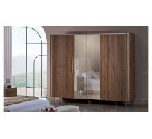 Шкаф шестидверный Миранте (Mirante) MINT-34