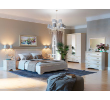 Спальня Сиена 1 (Бодега Белый)
