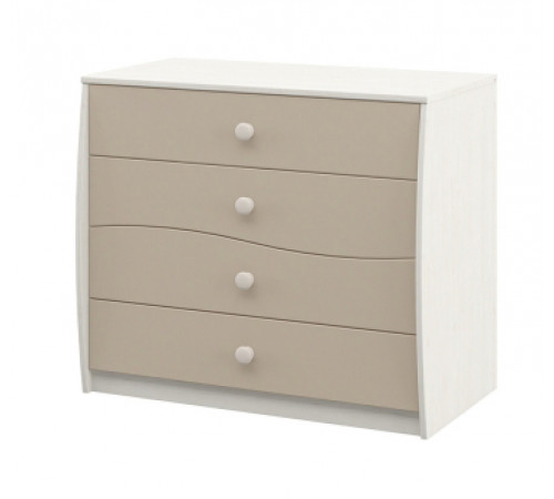 Детский широкий комод для белья и игрушек Комби МН-211-24 капучино