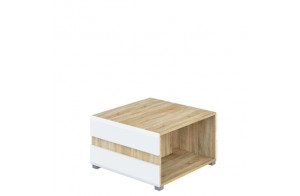 Модульная мебель для гостиной Леонардо белый полуглянец композиция 2