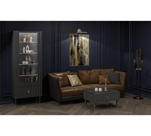 Шкаф-витрина Лоренсо МН-043-25