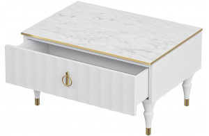 Журнальный столик Лоренсо МН-043-38 белый