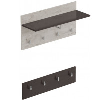 Вешалка Соренто для прихожей дуб бонифаций