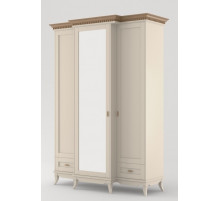Трехстворчатый шкаф для одежды Римини MUR-118-03 с зеркалом