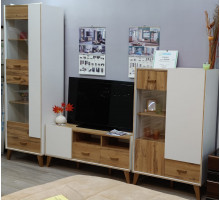 Распродажа с экспозиции Шкаф комбинированный Сканди МН-036-10