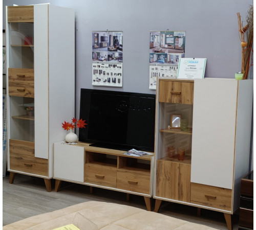 Распродажа с экспозиции Тумба под телевизор Сканди МН-036-03