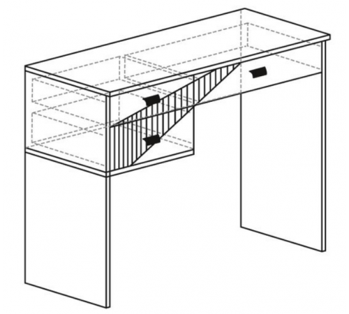 Туалетный столик Родос 132
